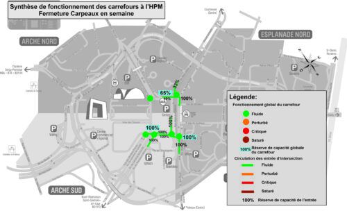 Technologies Nouvelles réalise des études de circulation - Fermeture de la rue Carpeaux